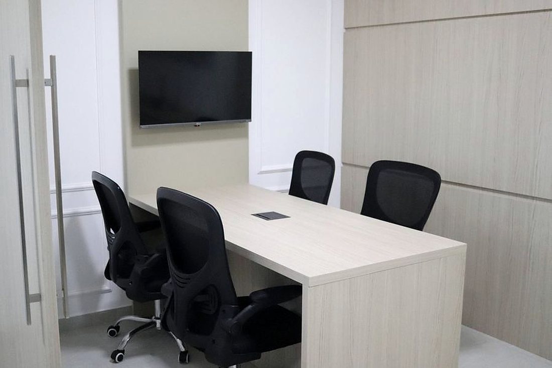 Sala de reuniões do escritório